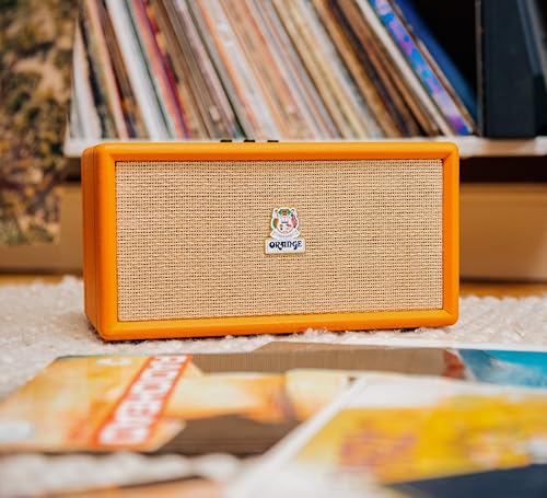 Image of Orange Box L - Wireless Bluetooth 5.0 Speaker Delivering Studio Audio Sound, Enhanced Bass, Treble Controls, iOS & Android Connectivity, 15M Range, 50W RMS Power- for Home & Indoor Use​