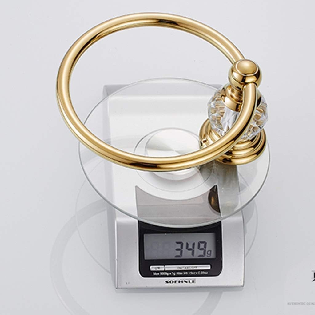 Towel Rings Crystal Towel Ring Bathroom Bathroom Hardware Towel Rack Bath Towel Hanging Ring Towel Bath Towel Storage Towel Holders Towel Bars