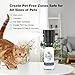 Cat Spray Deterrent System, Pet Deterrent Device Refill, CATSSS Refill [ 15.56Oz & 4 Pack ] Safe for Cats & Dogs Motion Activated Pet Deterrent Spray System-Only Applicable to The First Generation