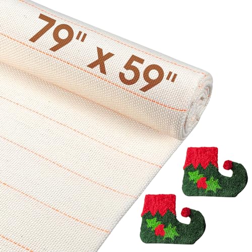 79 x 59 Tufting Cloth with Marked Lines