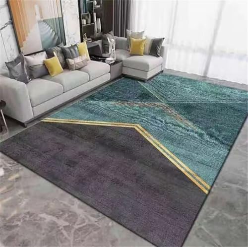 Moquette intérieure salon lavable à rayures pour simplifier l'entretien - 2