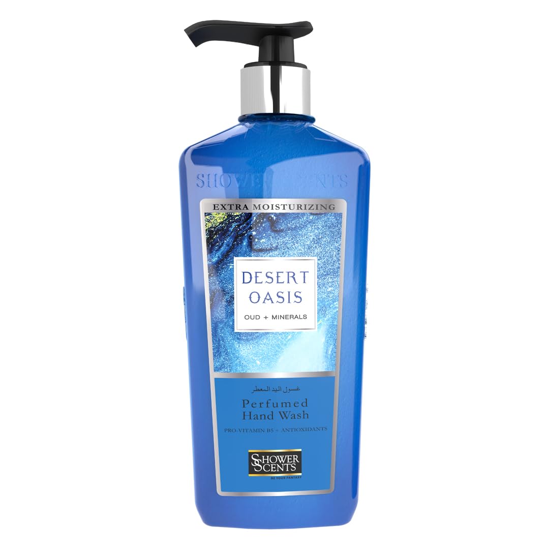 Shower Scents Desert Oasis Extra Moisturizing Perfumed Hand Wash with Pro -Vitamin B5, Vitamin E and Antioxidants 312ml