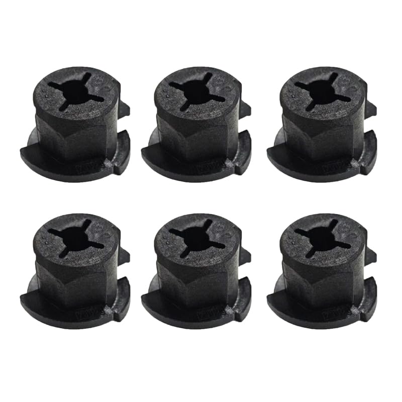 3/6Pcs Car Acc Radar Sensor Distronik Control Module Bracket Clip Buckle Holder 0203009002 for vw for Audi for Suzuki(6Pcs)
