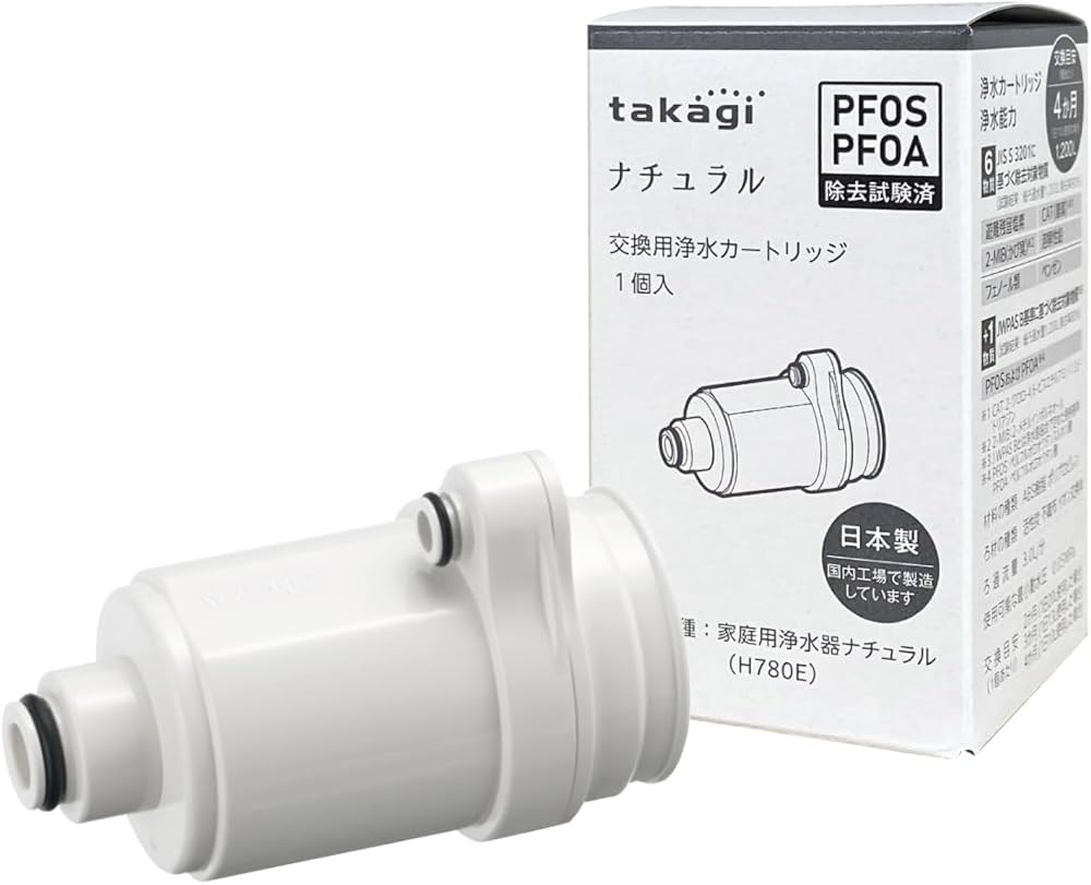 Amazon.co.jp: タカギ(Takagi) 浄水カートリッジ 1個入 ナチュラル専用