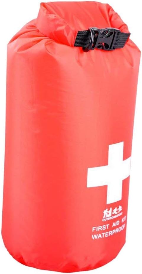 Waterproof Empty First Aid Kit Bag Roll Top Compression Dry Sack for Outdoor Camping Kayak Canoe Sailing Fishing Boating Floating (1.2L+5L) : Sports & Outdoors
