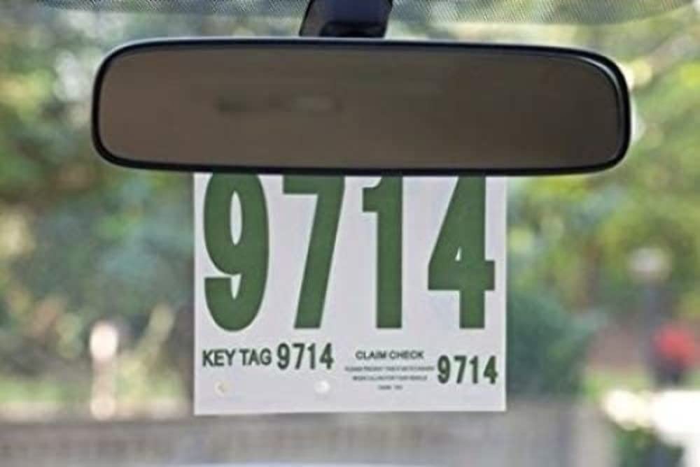 Slip-N-Grip Service Dispatch Numbers Series 8000-8999 7.5Inx6.5In 1000/Box