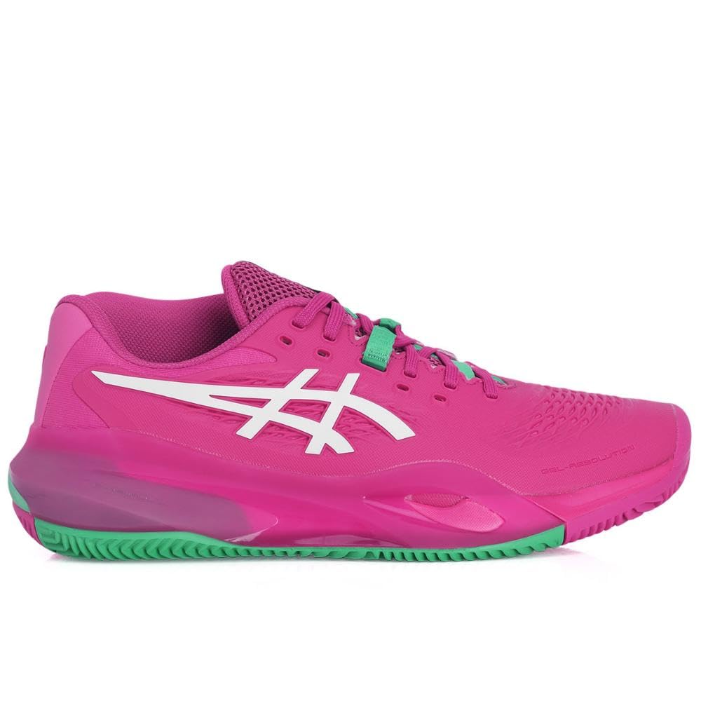 TENIS ASICS GEL RESOLUTION X CLAY ROSA E VERDE - 2026 : Amazon.com