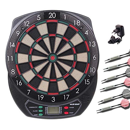 Jeu de fléchettes électronique avec fléchettes souples pour Noël