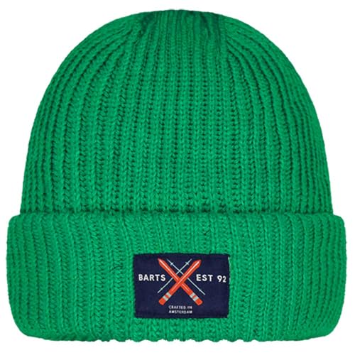 Bonnet coloré pour homme vert Barts Luuke parfait pour vos sorties urbaines en hiver