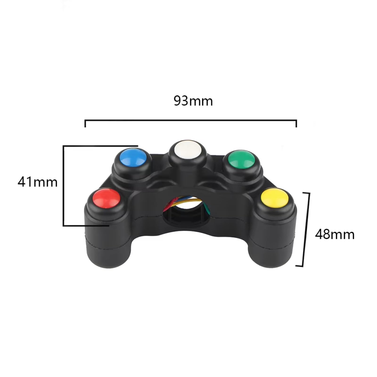 Motociclette spegnimento ON/off 7/8" 22mm Interruttori Manubrio Moto Gruppo Fari Indicatori Di Direzione Luci ATV E Per Scooter Elettrici Ricambi Moto