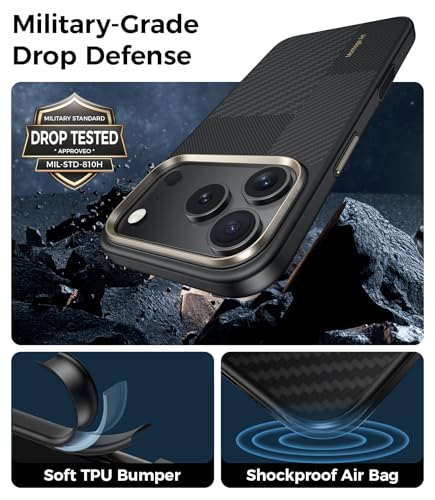 Housse protection iPhone 17 Pro Max Benks ArmorPro Kevlar antichoc - 3