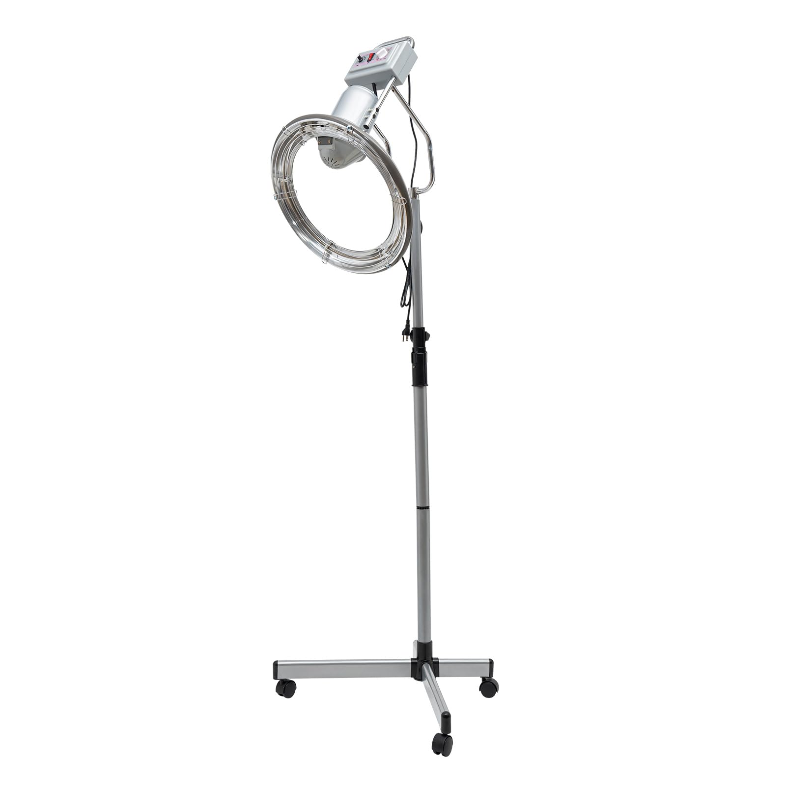 950W Orbiting Hair Dryer, 110V Multifunctional Orbiting Hair Dryer, Rotating Standing Hair Dryer with Wheels, Hair Color Processor for Oil, Hair Care, Coloring, Perming, Styling, Heating, Drying