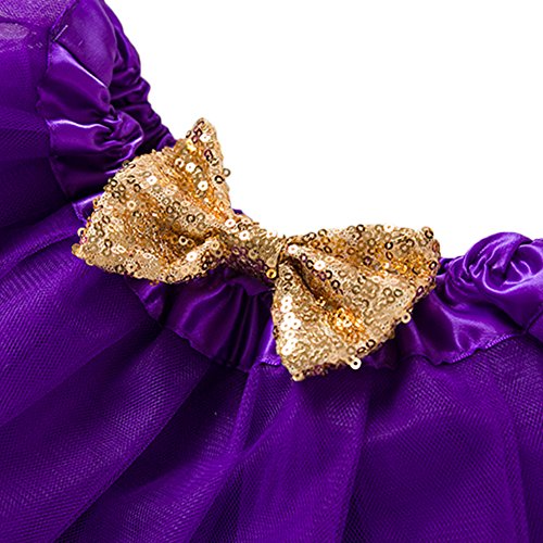 Newborn Baby Girl Half Year 1St Birthday Party Outfit 3Pcs Cake Smash Princess Clothes Letter Print Gold Shiny Sequin Bow Short Sleeve Romper Bodysuit Xmas Pageant Tulle Tutu Skirt Headband Photo Prop #TOP4