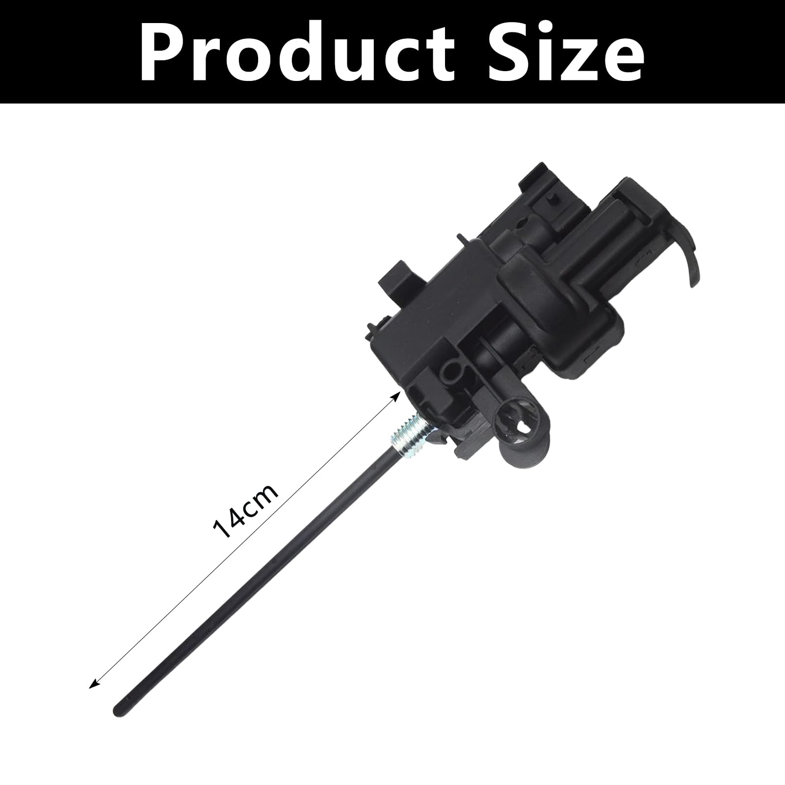 GVSS Moteur Trappe Essence Captur 14cm 8200312600,Moteur Trappe Carburant Compatible avec Clio 3 Renault Captur Scénic 3 Nissan
