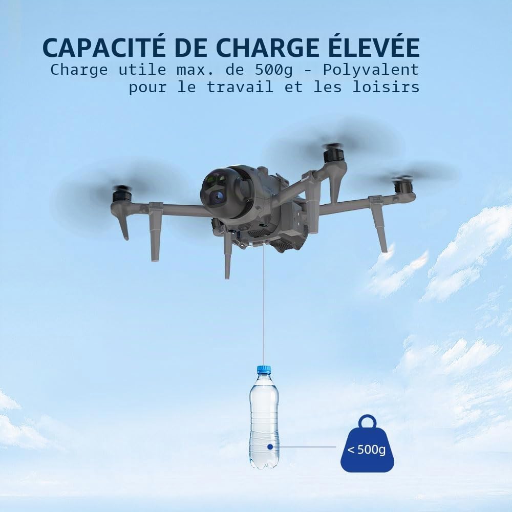 Système Airdrop pour DJI Mavic 4 Pro - Appareil de livraison de demande en mariage avec trépied - Appât de pêche pour mariage et pour une variété de scènes - Accessoires de drone