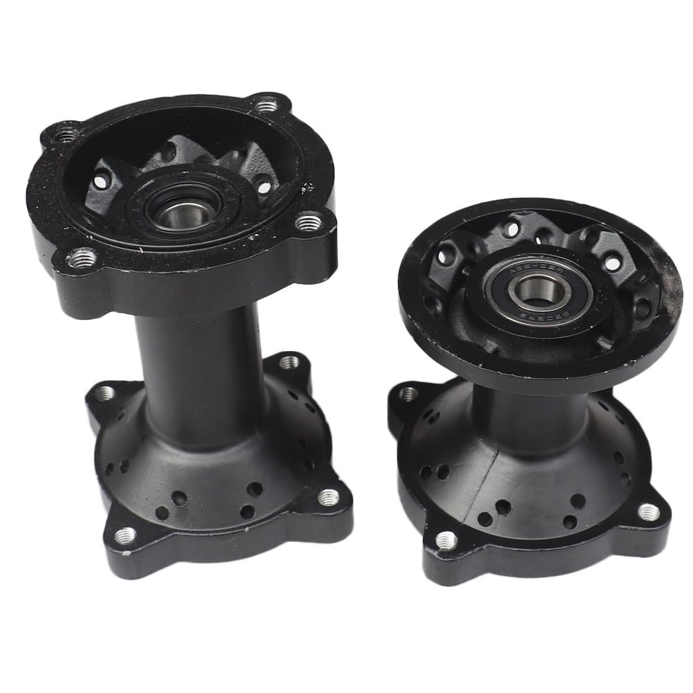 Vorderradfelge Passend für XR CRF BBR 10 12 14 17 Zoll Dirt Pit Bike 15 mm Radachsloch vorne oder hinten Felgennabe Radnabe(Rear)