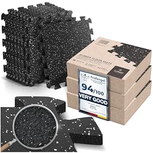 Bemaxx RFM-BLA-Set Gummimatten Bodenschutz 9er-Set