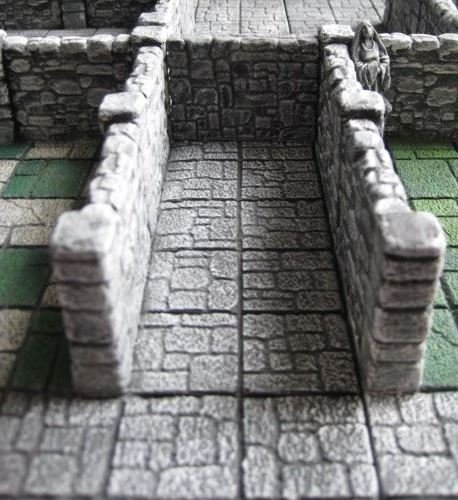 Preisvergleich Produktbild Ziterdes 79352 Dunkelstadt - Dungeon Element Gangmauer