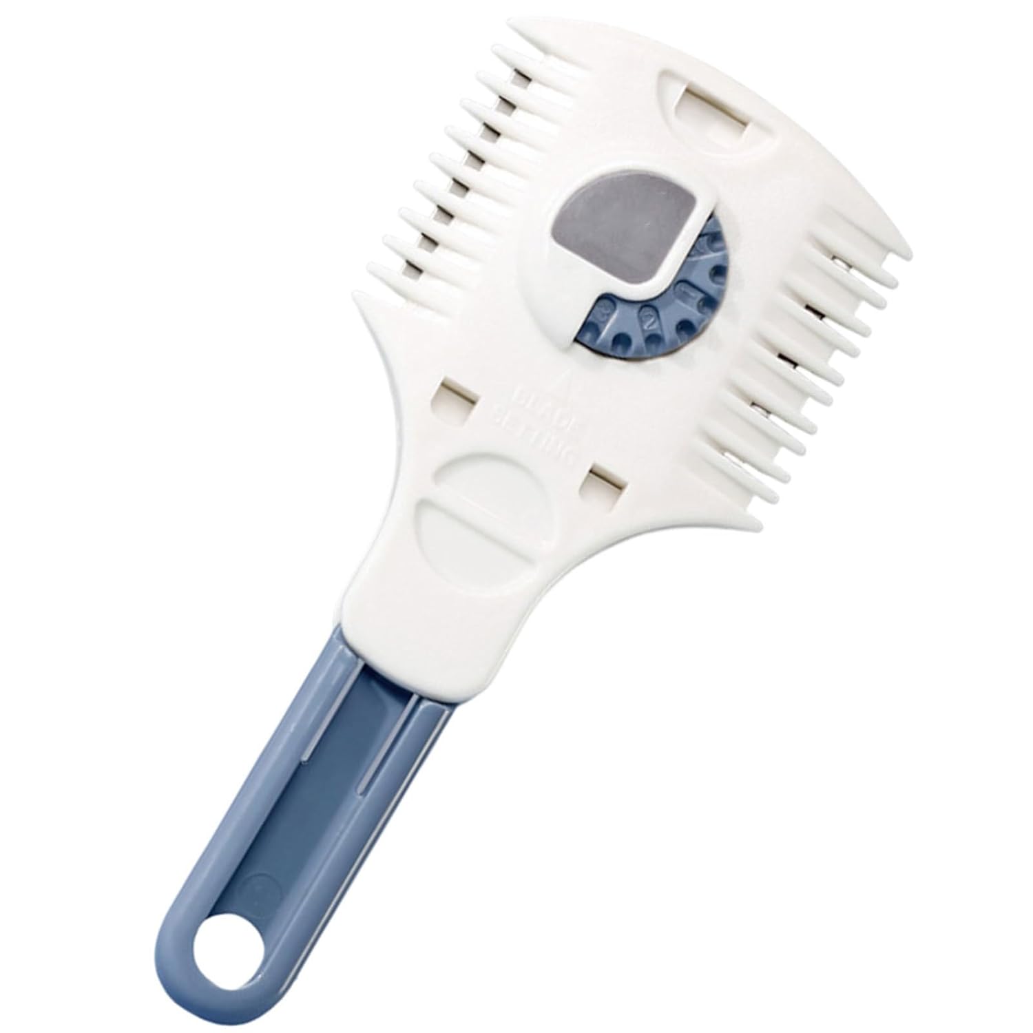 Double-sided Hair Razor Cutter Comb Adjustable Trimmer for Long Short Hair Blades Versatile Styling Tool for Home Use