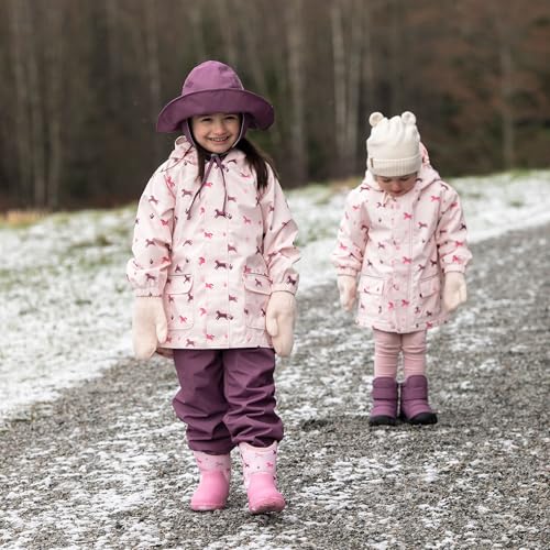 Image of JAN & JUL Waterproof Rain Jacket, Raincoat with Hood for Girls and Boys