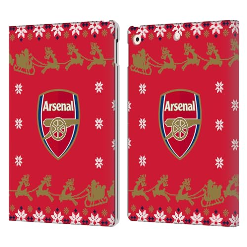 Étui Arsenal FC pour iPad 10.2 en cuir avec motif de Noël
