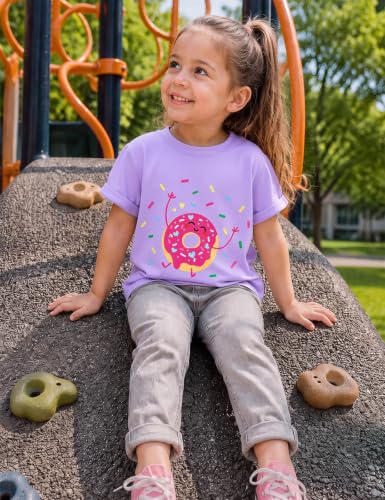 Image of Toddler Girls T-Shirt Short Sleeve Cartoon Graphic Tee 2-6T