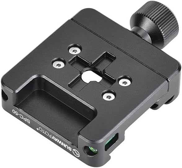 SunwayFoto SPC-50 QR Quick Release Clamp Arca Swiss and Picatinny Dovetail Adapter : Sports & Outdoors
