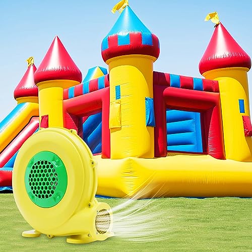 image for Josbuynls Air Blower, 450W 0.6HP Blower for Bounce House Commercial In