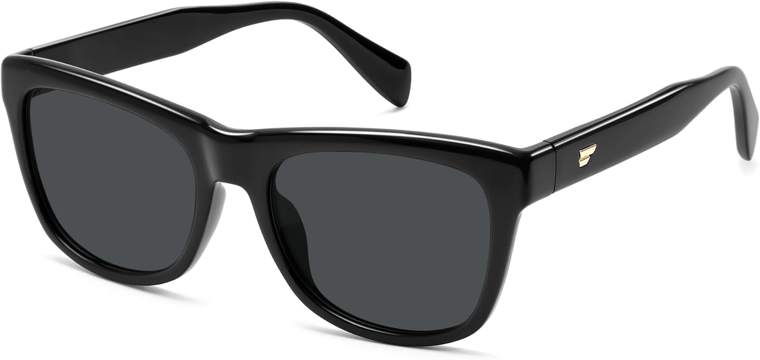 VANLINKER Polarized Sunglasses for Men Women, Classic Square Retro Style Trendy Designer Driving Sun Glasses VL9867