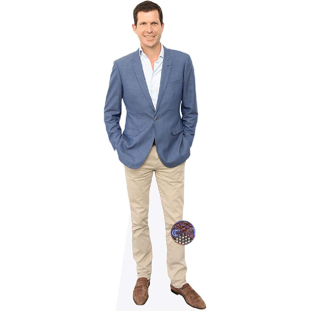 Celebrity Cutouts Life Size Cutout Tim Henman (Blue Blazer)