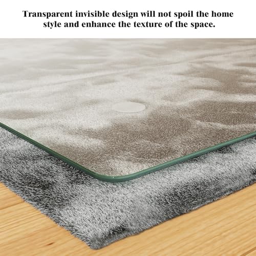 Image of Koonmi 46 inch x 46 inch Office Chair Mat for Hardwood Floors & Carpets