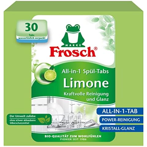 Frosch dishwashing tabs 30's Lime Cover