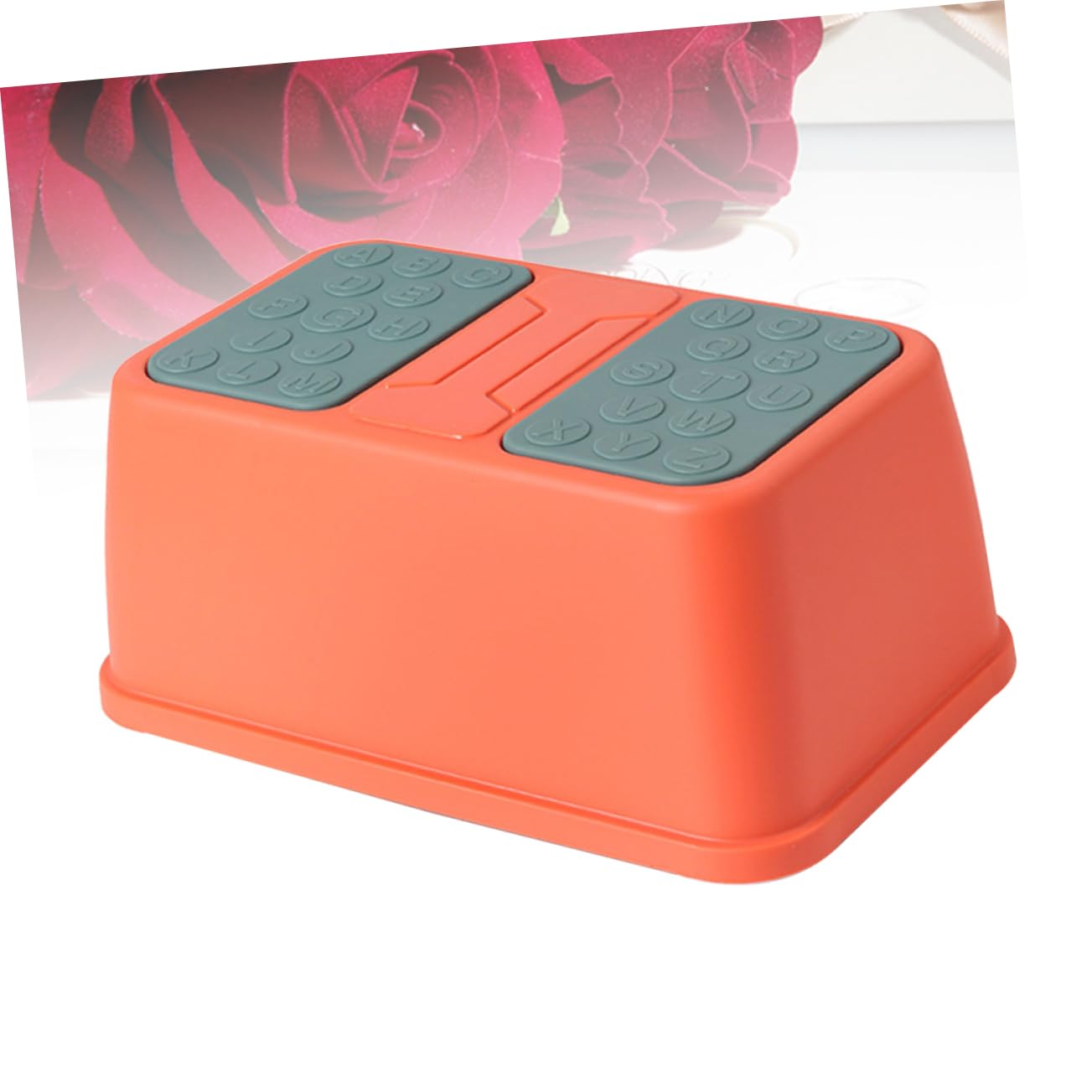 Tabouret Antidérapant pour Garçon et Filles en PP Rouge, Marchepied