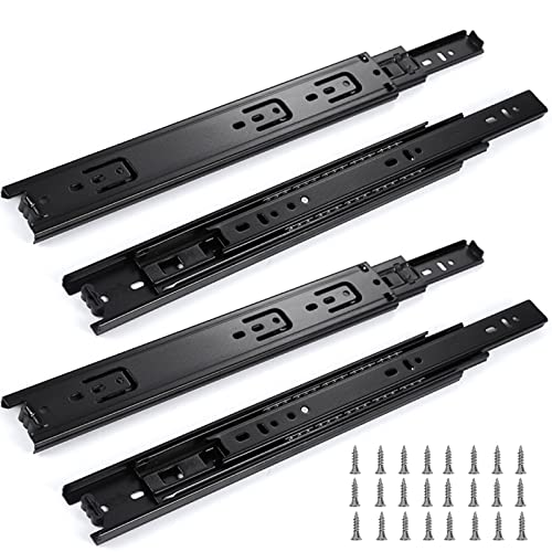 Guías para cajones de cocina con rodamiento de bolas y extensión completa de 300mm