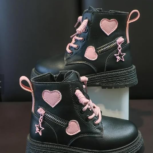 Combat Boots for girls - winter boots for girls Soft Sole - lace up boots girls2