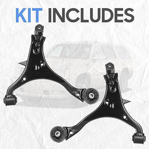 Front Lower Control Arm with Bushings Suspension Kit for Honda CR-V 2002-2006, Left & Right Control Arm Replacement Assembly, K640399 K640400 (2PCS) - Image 5