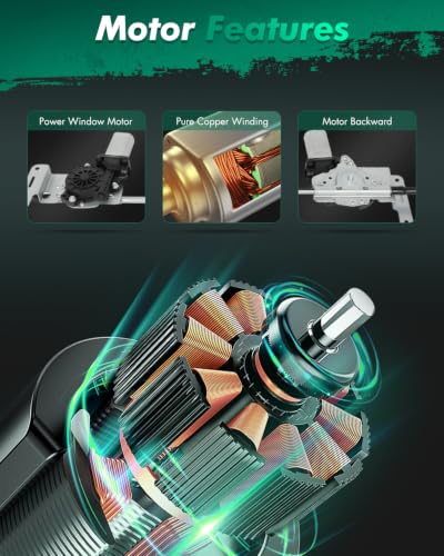 Image of SCITOO Power Window Regulator w /Motor for Freightliner Argosy 1999-2011