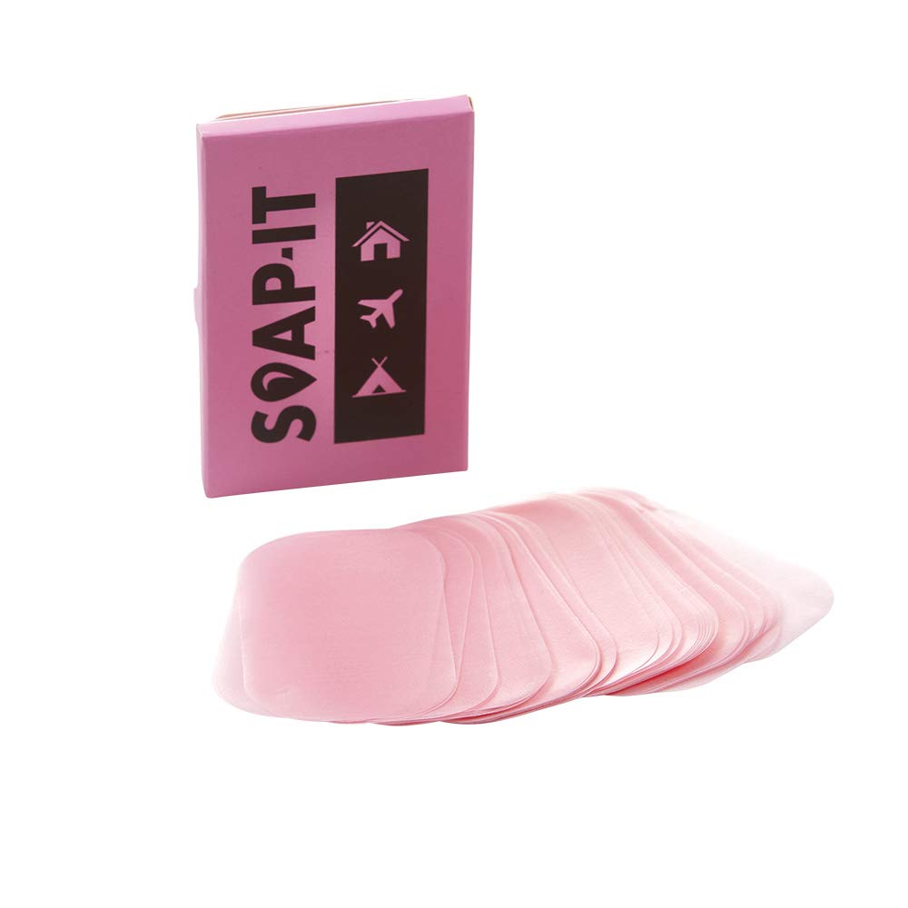 Papier savon portable 150 feuilles mini savon voyage