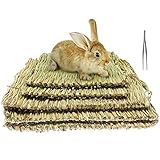 🐰【Bestes Spielzeug für Ihre Kleintiere】： Kleintierspielzeug: die Unterhaltungszeit von Haustieren. Ihr Haustier mag eine Matte, die entweder in der Wohnung steht oder beißt. Es kann Möbelschäden vermeiden. Ein tolles Geschenk für Ihre Haustiere. Sie können eine natürliche Umgebung für Ihre Haustiere schaffen, indem Sie unsere Heumatte verwenden.