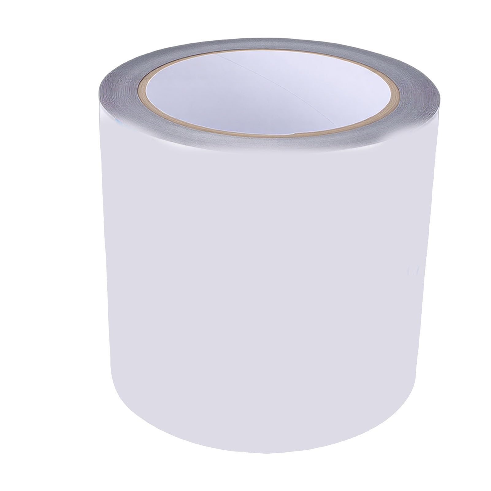 Drfeify Taśma Termoizolacyjna z Folii Aluminiowej, Klej Silikonowy Taśma Odblaskowa Chroniąca Przed Ciepłem 100 Mm X 10 M, Odporna na Zachlapania, Odporna na ścieranie Bariera Termiczna dla łodzi,