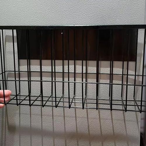Support aimanté pour frigo avec panier de rangement à aimant puissant