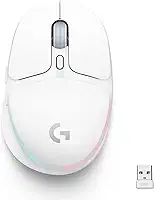 Mouse Gamer Sem Fio Logitech G705 LIGHTSPEED com RGB LIGHTSYNC, Design Compacto, 6 Botões Programáveis, Bateria Recarregável, Conexão Bluetooth, Compatível com Windows, macOS, iPadOS, iOS