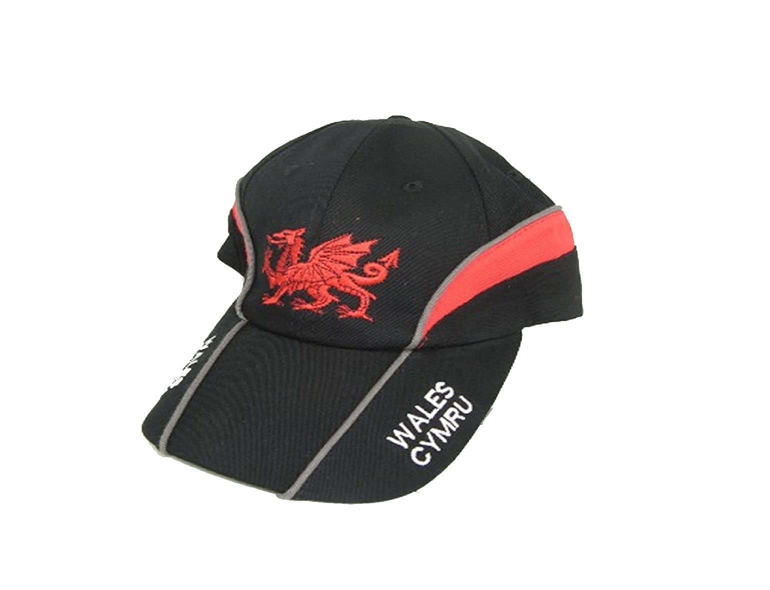 Skiweb Welsh Black Cap - Cymru Wales Hat