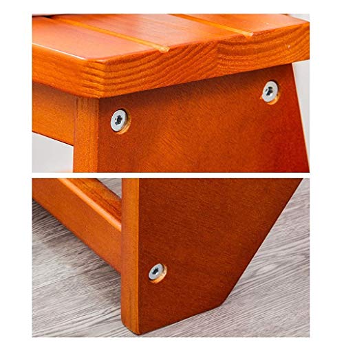 Marchepied pliable en aluminium robuste et léger au design marron - 7