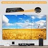 Video Wall Controller 3x3 HDMI Video Image Processor, Support 3840x2160/30HZ HDMI Input & DVI Input, 9-Screen Splicing TV Wall Controller, Support 180 Degree Rotation 3x3 3x2 2x2 3x1 1x4 2x3 4x2 2x4