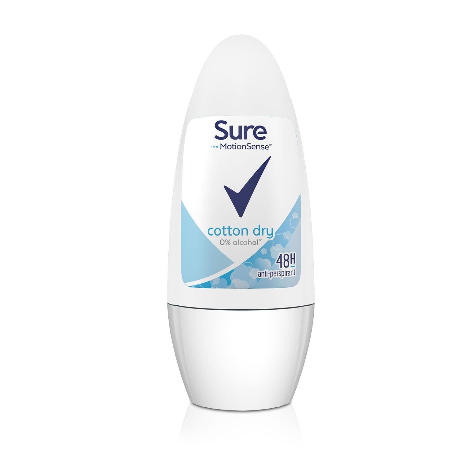 Sure Cotton Dry Anti-perspirant Deodorant Roll-On, 50ml