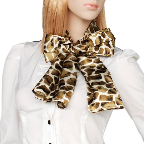Brando Coffee Giraffe Animal Print Comfy Exquisitely Soft Scarf3