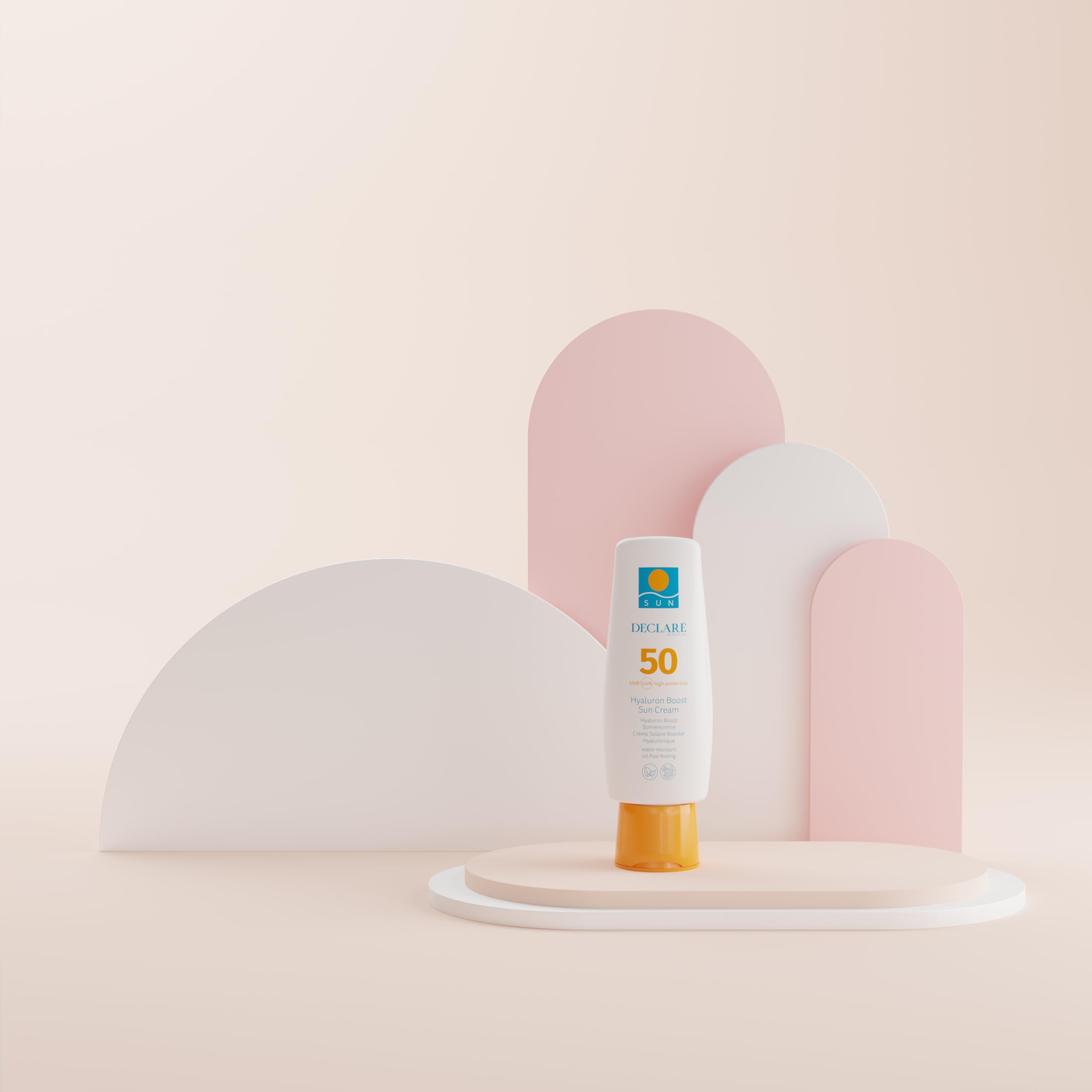 Declaré Hyaluron Boost Sun Cream SPF 50 50 ml – Sonnenpflege mit Lichtschutzfaktor – Mit Hyaluronsäure & Feuchtigkeitskomplex – Für ein geschmeidiges, gepflegtes Hautgefühl
