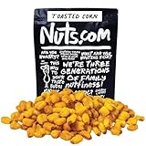 Nuts.com Toasted Corn - Roasted Non-GMO Crunchy Snack - Great for Charcuterie Boards, Chips, Popcorn, Crackers, Nuts in Resealable Bag (3 lb)