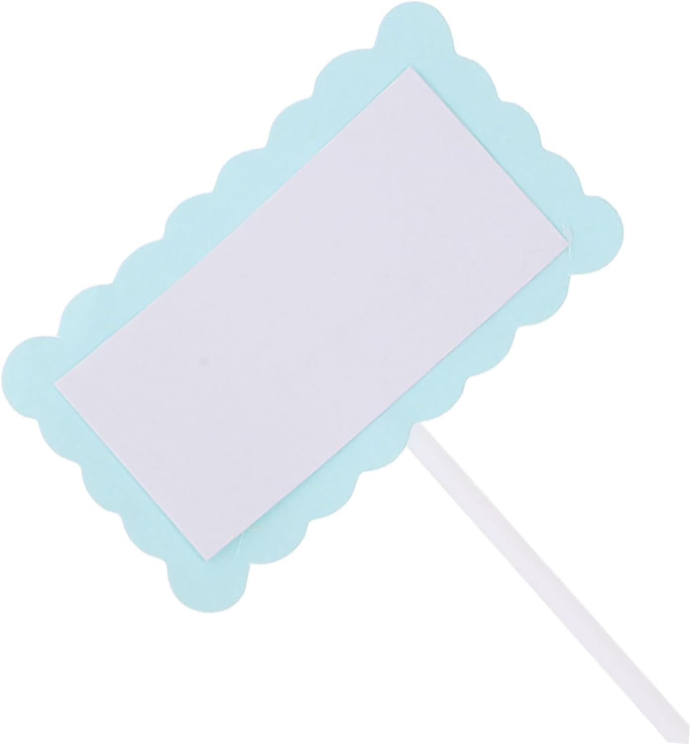 50pcs Cupcake Sticks with Blue Writing Board Design for Parties